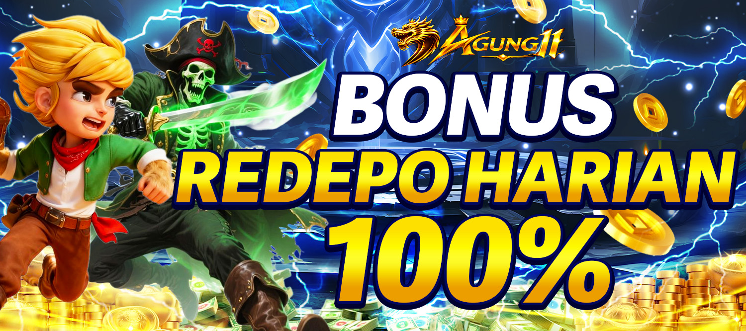 BONUS REDEPO HARIAN 100%